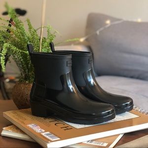 HUNTER Short Gloss Rain Boots